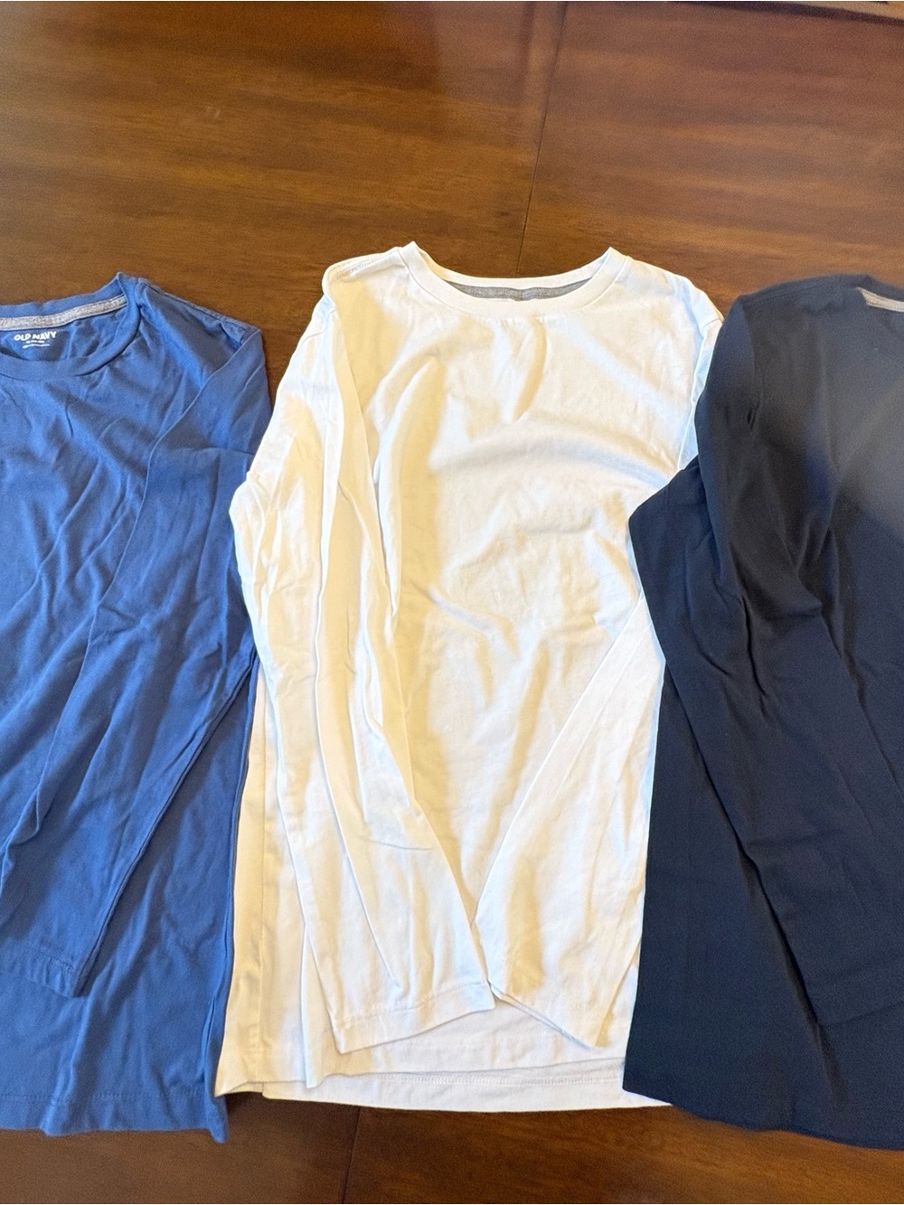 Old Navy Blue Tee with Gray Trim - Youth XL